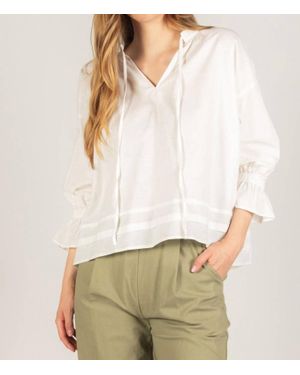 Before You Early Bird Top - White