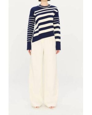 Jonathan Simkhai Dale Pullover Sweater - Blue