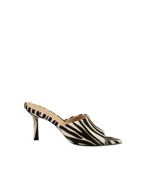 MyChalom Leather Mule Pony - Multicolor