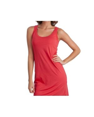 Twelve Eighty Eight Essential Colors Tank Maxi Dress - Red