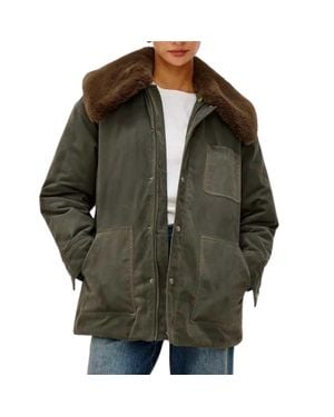 Rails Tessuto Canvas Jacket - Green