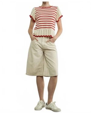 Aaron & Amber Maya Summer Sweater - Natural