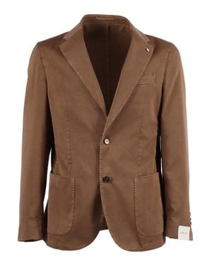 L.B.M. 1911 Tailored Drop S Blazer - Brown