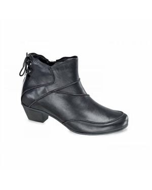 Aetrex Samantha Ankle Boot - Black