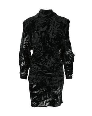 IRO Short Velvet Dress - Black