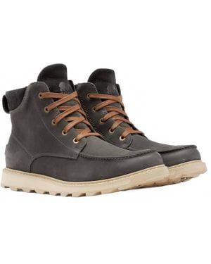 Sorel Madson Ii Moc Toe Waterproof Boots - Black