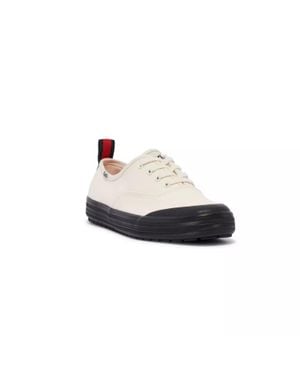 Keds Champion Sneaker Cream Splash Canvas Toe Cap Casual Shoes Hawk078 - White