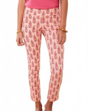 spartina 449 Maren Callawassie Blooms Pant - Red