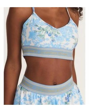 LoveShackFancy Kylin Bra - Blue
