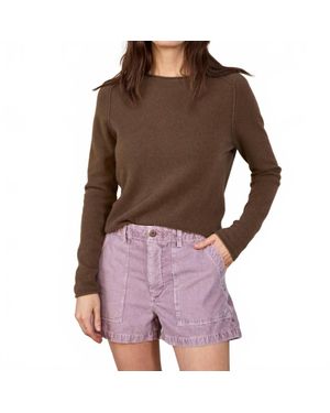Outerknown Seventyseven Classic Cord Shorts - Brown
