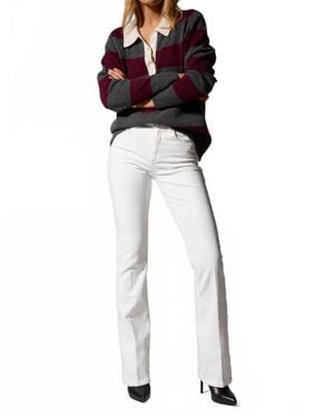 SPRWMN Micro Flare Denim Jean - White