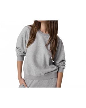 Vuori Sedona Seams Crew Sweatshirt - Gray