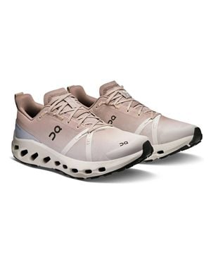On Shoes Cloudsurfer Trail Waterproof Running Shoes - Pink