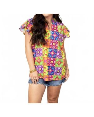 Layerz Clothing Iris Top - Multicolor