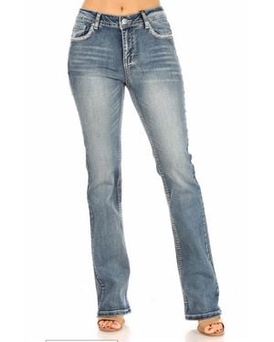 Bus Stop Angels Baby Distressed Jeans - Blue