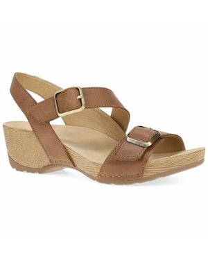 Dansko Trinity Wedge Sandal - Brown