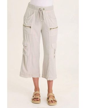 XCVI Bavo Cargo Gaucho Pants - Natural