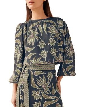 Omika Ayla Blouse - Gray