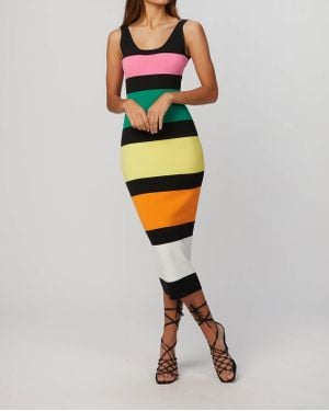 BY JOHNNY. Stripe Dress - Multicolor