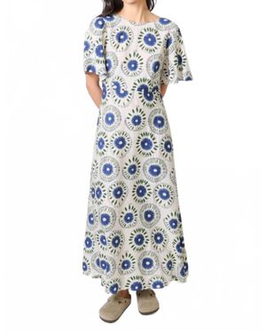 Traffic People Rene Maxi Dress - Blue