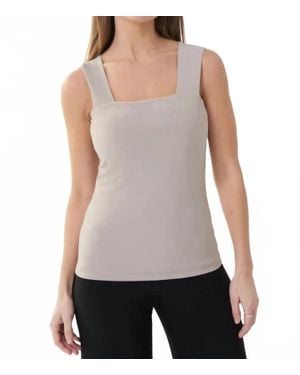 Joseph Ribkoff Classic Square Neck Camisole - Gray