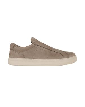 Hogan Biscuit H668 Suede Slip-On Sneakers - Brown