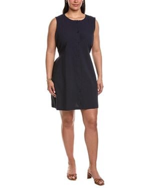 Eileen Fisher Tie Back Vest - Blue