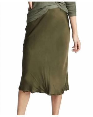 Nation Ltd Mabel Bias Skirt - Green