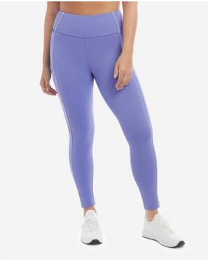 Danskin Corset 7/8 Supersculpt Waistband Legging - Purple
