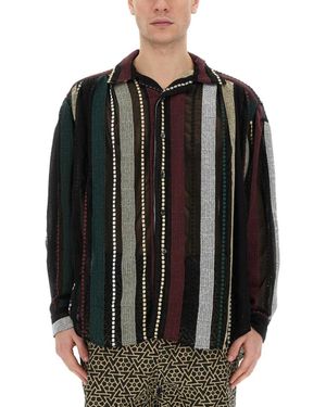 A.I.E. Chiffon Shirt - Black