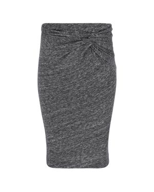 IRO Fitted Midi Skirt - Gray