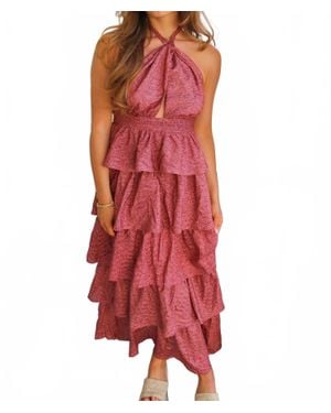 BuddyLove Tahlia Maxi Dress - Red