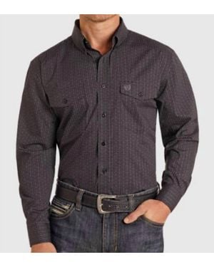 Panhandle Slim Basic Butt Shirt - Gray