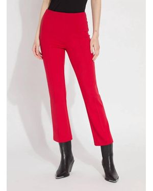 Lyssé Ankle E Pant - Red