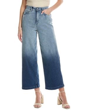 Kenneth Cole Comfort Stretch Wide Leg Jean - Blue