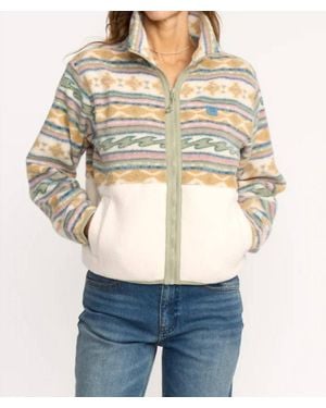 Billabong Rock Jetty Zip Fleece Jacket - Blue