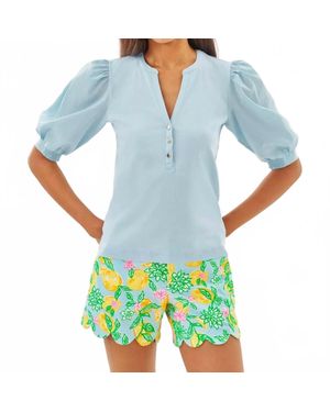 Lilly Pulitzer Ronson Knit Top - Blue