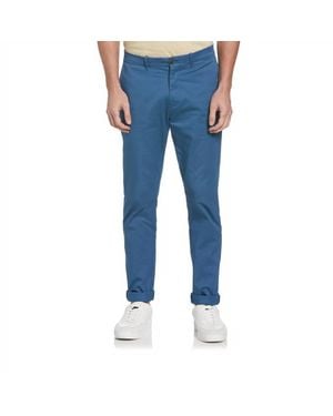 Original Penguin Slim Fit Premium Basic Chino Pants - Blue