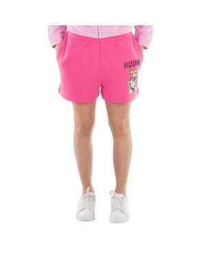 Moschino Archive Teddy Bear Shorts - Pink