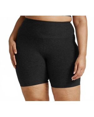 Beyond Yoga Spacedye Keep Pace Pull-On Short - Black