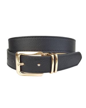 Axesoria West Classic Plain Belt - Black