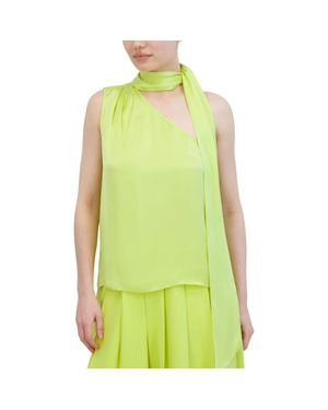 bcbg yellow top