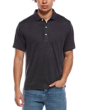 J.McLaughlin Larkspur Linen Shirt - Black