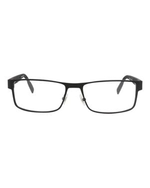 Montblanc Square-Frame Metal Optical Frames - Brown