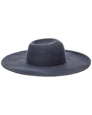 Bruno Magli Packable Floppy Brim Sun Hat - Blue