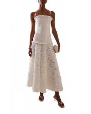 Alexis Maitland Midi Dress - Natural