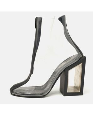 Nicholas Kirkwood Rubber And Pvc Void Boots - Black