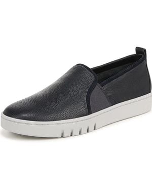 Vionic Cambria Sneakers Leather Slip On Casual Shoes Hawk3040 - Black