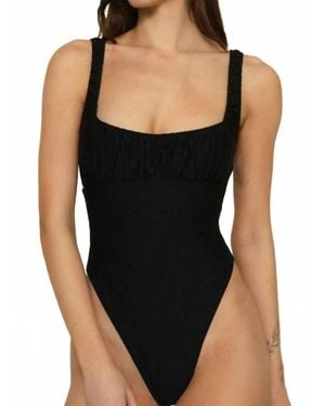 Montce Sable Zoe One-Piece Swimsuit - Black