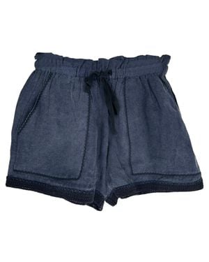 Ulla Johnson Drawstring Shorts - Blue